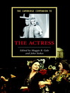 The Cambridge Companion to the Actress (eBook)